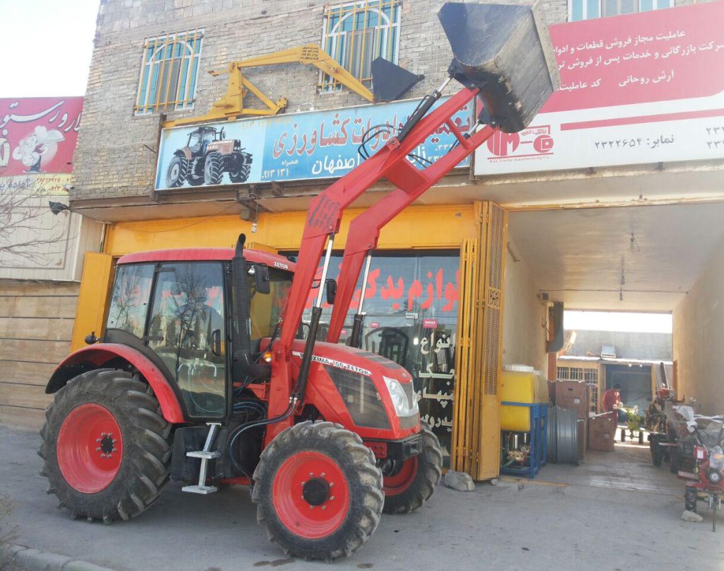 بیل چهار جک طرح بکهو تراکتور زتور